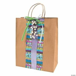 Discount 😀 10 1/2" x 5 1/4" x 13" Large Brown Kraft Paper Gift Bags - 12 Pc. ✔️ -Outlet Containers Store 10 1 2 x 5 1 4 x 13 large brown kraft paper gift bags 12 pc 48 632 a02