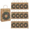 Buy 😉 10" x 4 1/2" x 12 3/4" Large Holiday Wreath Kraft Paper Gift Bags - 12 Pc. 🧨 -Outlet Containers Store 10 x 4 1 2 x 12 3 4 large holiday wreath kraft paper gift bags 12 pc 4 9838