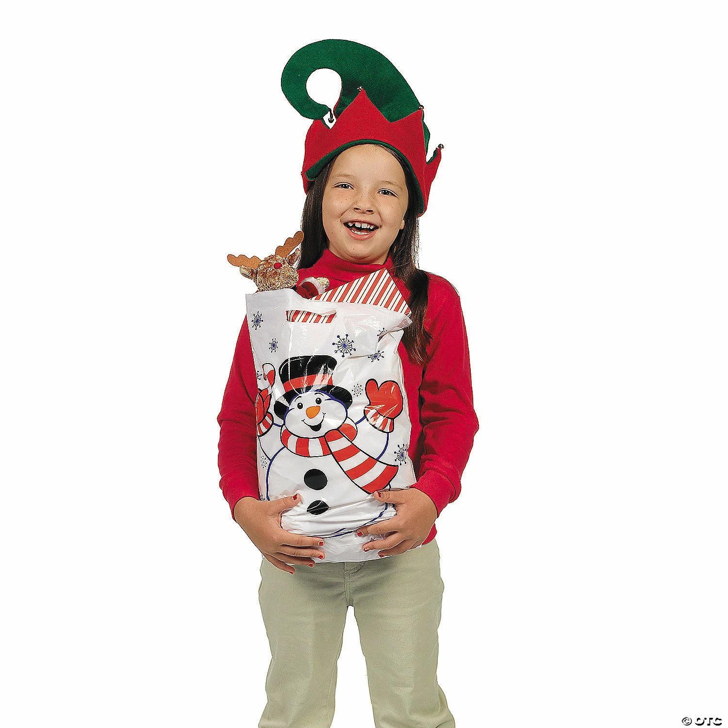 Best Pirce π₯ 12" x 17" Plastic Snowman Goody Bags - 50 Pc. π 5 Best Pirce π₯ 12" x 17" Plastic Snowman Goody Bags - 50 Pc. π - Image 3