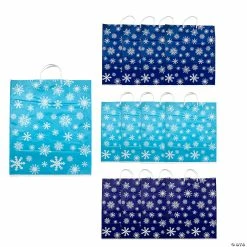 Budget ๐ 18 1/2" x 22 3/4" Jumbo Holiday Treat Bags - 12 Pc. ๐งจ