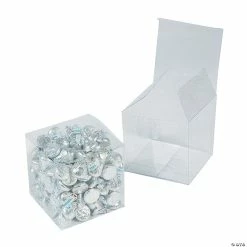Best reviews of 🌟 3" Medium Clear Favor Boxes - 24 Pc. 🔥