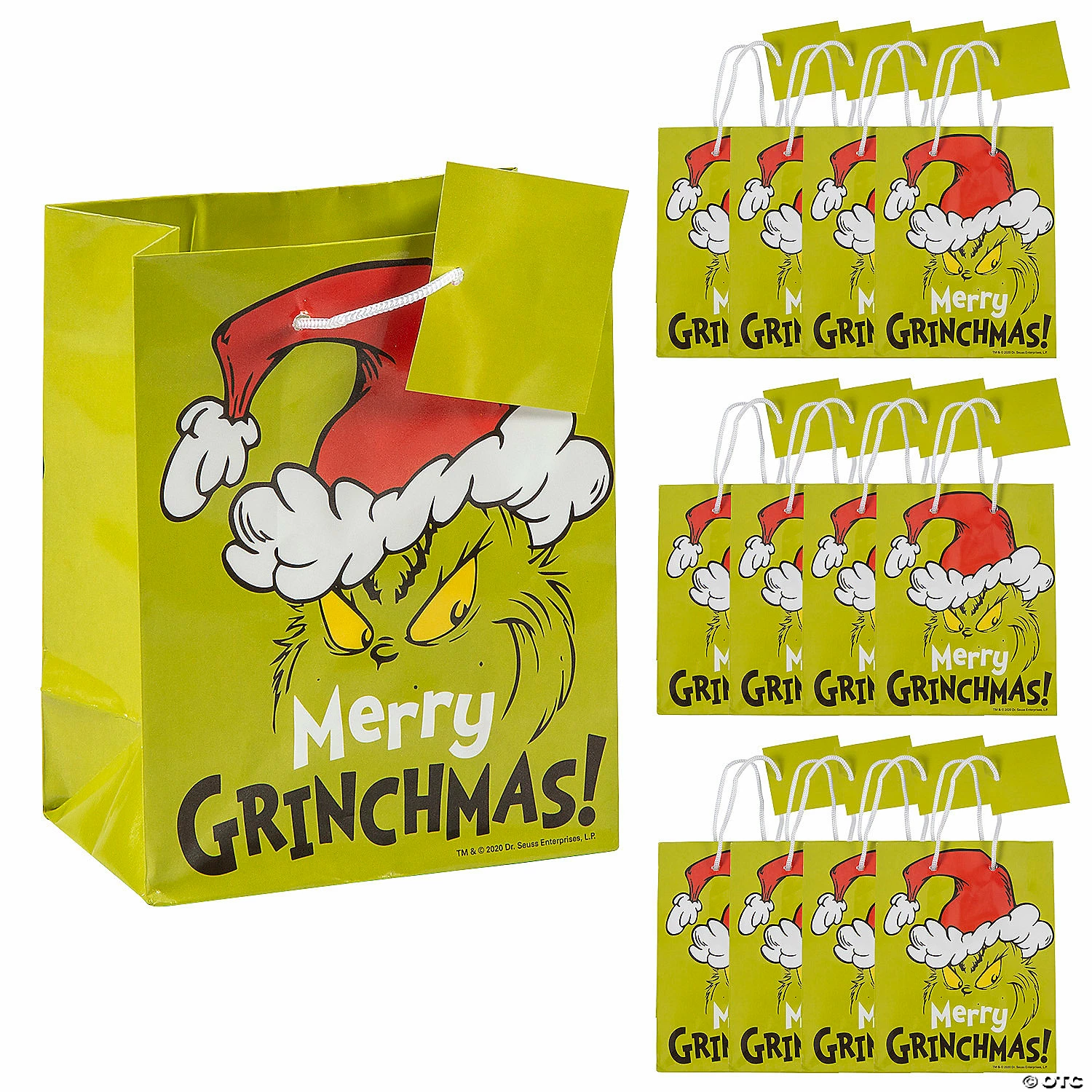 Coupon 😀 4 1/2" x 5 1/2" Small Dr. Seuss™ The Grinch Paper Treat Bags - 12 Pc. ⌛ 3 Coupon 😀 4 1/2" x 5 1/2" Small Dr. Seuss™ The Grinch Paper Treat Bags - 12 Pc. ⌛