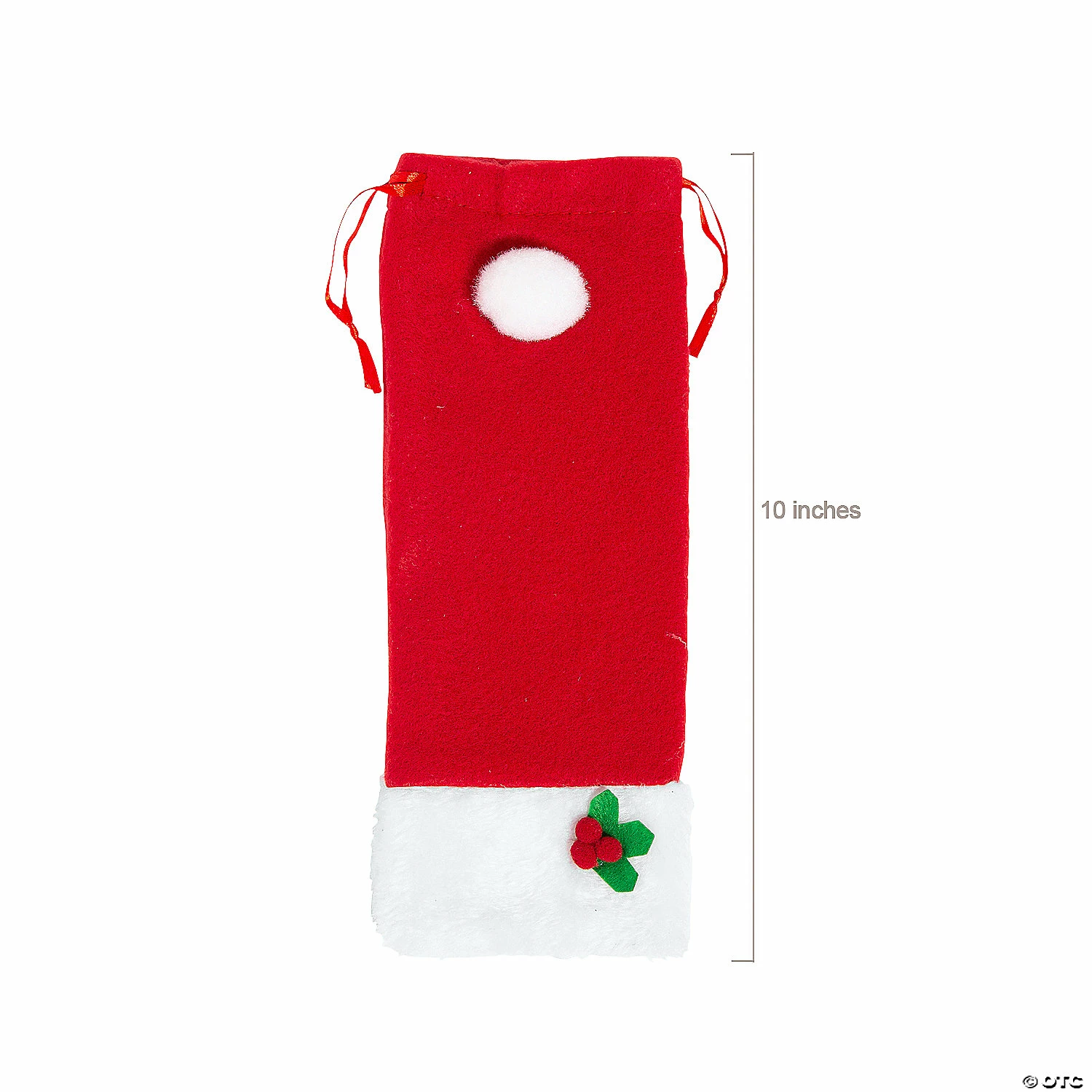 Brand new π 4" x 10" Medium Santa Hat Fleece Drawstring Treat Bags - 12 Pc. β¨ 4 Brand new π 4" x 10" Medium Santa Hat Fleece Drawstring Treat Bags - 12 Pc. β¨ - Image 2
