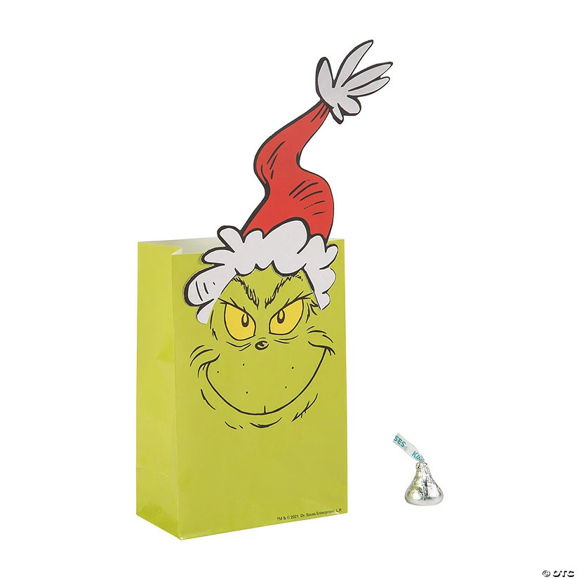 Brand new π₯ 4" x 6" Dr. Seussβ’ The Grinch β Christmas Treat Bags - 12 Pc. β 3 Brand new π₯ 4" x 6" Dr. Seussβ’ The Grinch β Christmas Treat Bags - 12 Pc. β