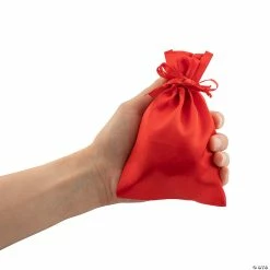 Best reviews of ⭐ Mini Satin Drawstring Bags - 24 Pc. ⌛ -Outlet Containers Store 4 x 6 mini red satin drawstring bags 24 pc 13944329 a02