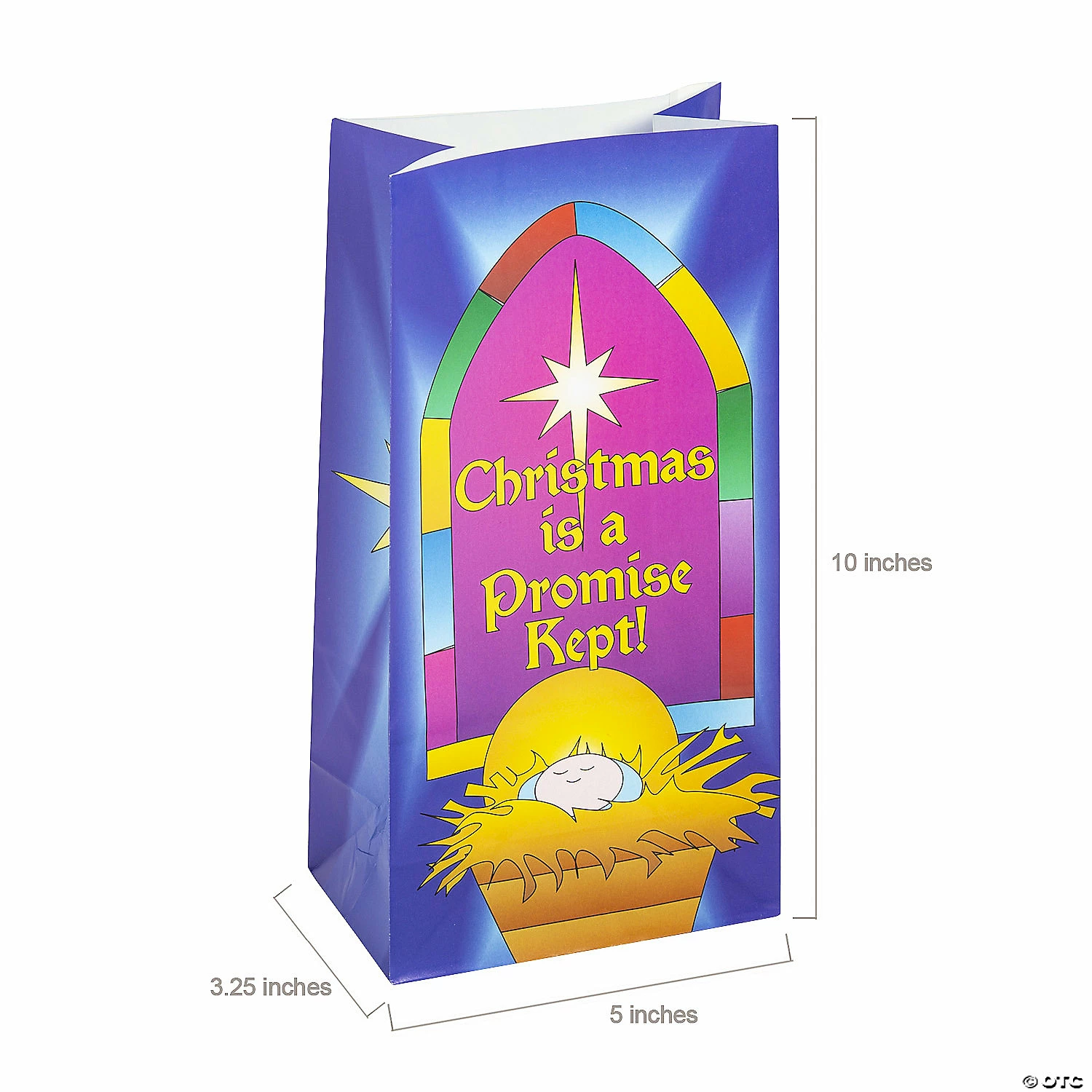 Brand new π 5" x 10" β Christmas is a Promise Kept Gift Bags - 12 Pc. π― 4 Brand new π 5" x 10" β Christmas is a Promise Kept Gift Bags - 12 Pc. π― - Image 2