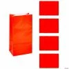 Best reviews of 🌟 Paper Treat Bags - 12 Pc. 🎁 -Outlet Containers Store 5 x 10 red treat bags 12 pc 3 166