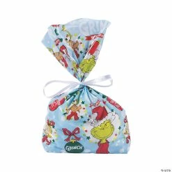 Top 10 ❤️ 5" x 11 1/2" Dr. Seuss™ The Grinch Cellophane Bags - 12 Pc. 😉