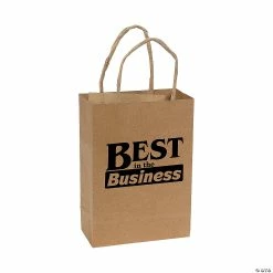 Best deal 😍 6 1/2" x 9" Medium Kraft Paper Gift Bags - 12 Pc. 👍 -Outlet Containers Store 6 1 2 x 9 medium kraft paper gift bags 12 pc 48 317 ip