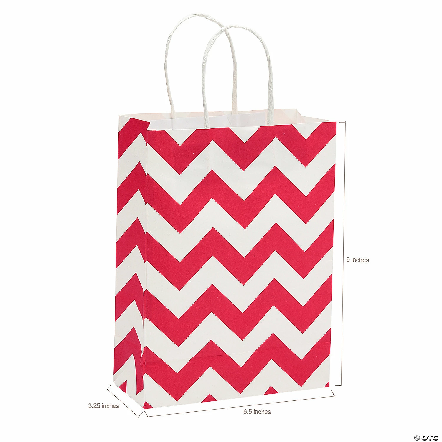 Cheap π€© 6 1/2" x 9" Medium Chevron Kraft Paper Gift Bags - 12 Pc. β 4 Cheap π€© 6 1/2" x 9" Medium Chevron Kraft Paper Gift Bags - 12 Pc. β - Image 2