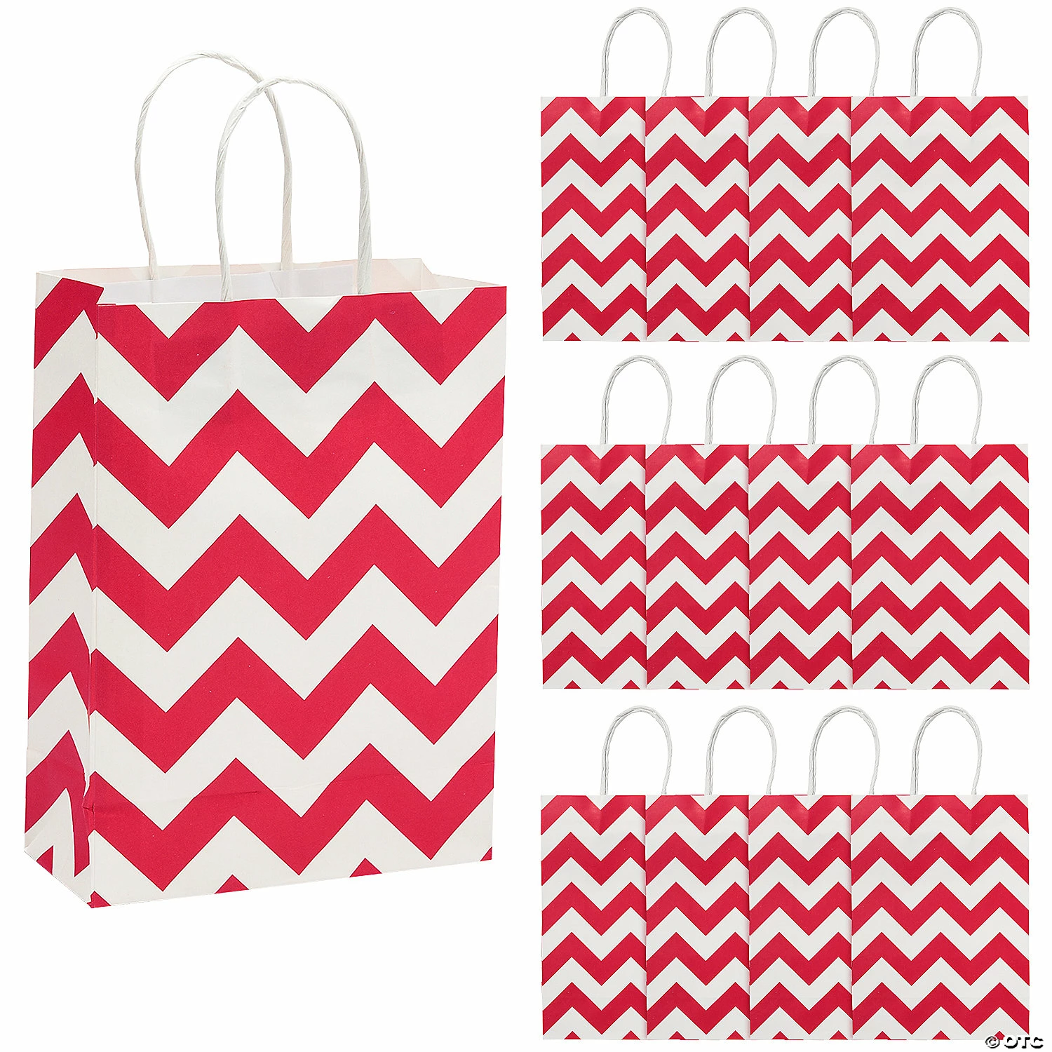 Cheap π€© 6 1/2" x 9" Medium Chevron Kraft Paper Gift Bags - 12 Pc. β 3 Cheap π€© 6 1/2" x 9" Medium Chevron Kraft Paper Gift Bags - 12 Pc. β