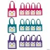 Cheapest ⭐ 6" x 6" Mini Penguin Nonwoven Tote Bags - 12 Pc. 👍 -Outlet Containers Store 6 x 6 mini penguin nonwoven tote bags 12 pc 13748756