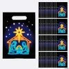 Promo 🤩 7" x 9 1/2" Bulk Medium Neon Nativity Plastic Goody Bags - 50 Pc. 🌟 -Outlet Containers Store 7 x 9 1 2 bulk medium neon nativity plastic goody bags 50 pc 13911260