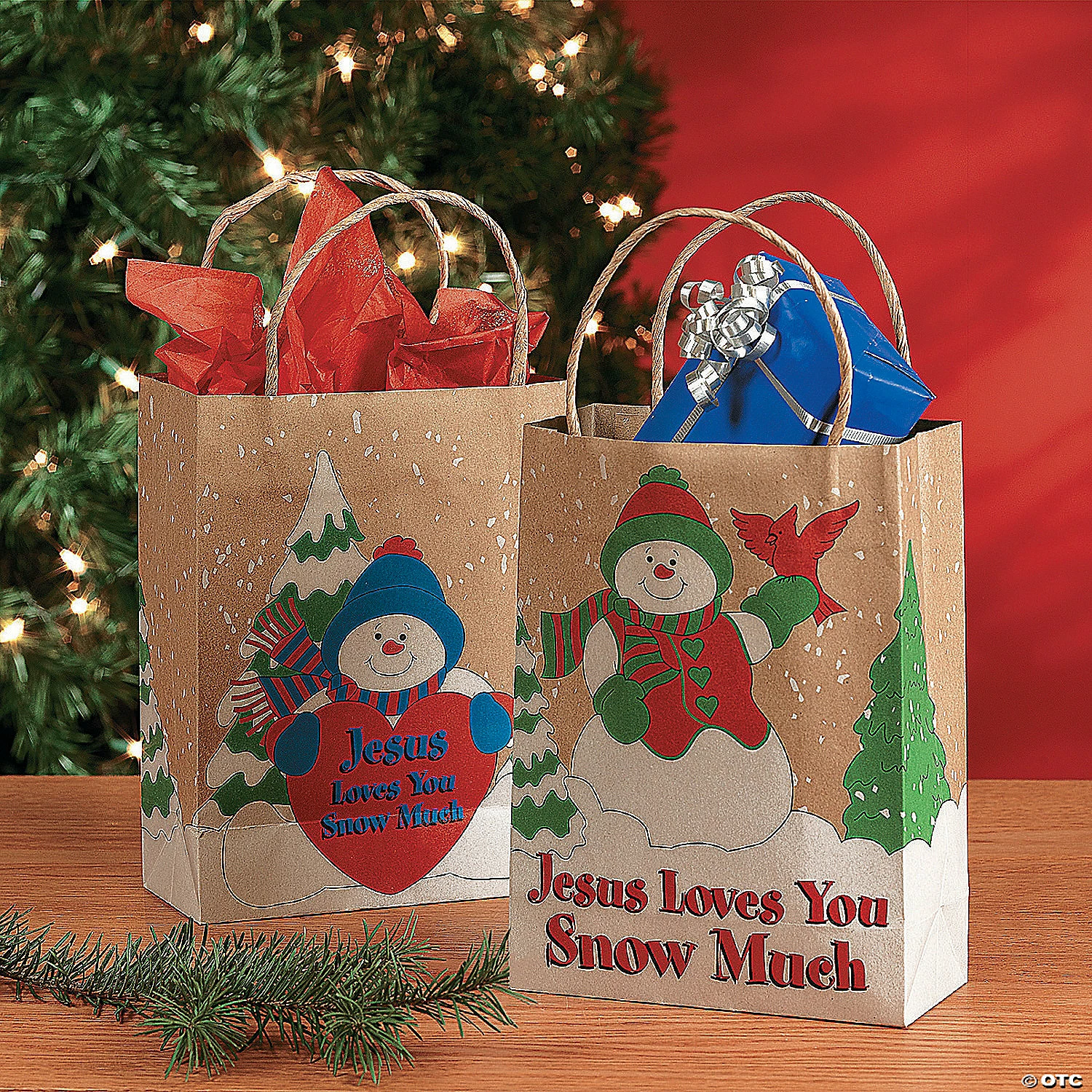 Best deal ๐ฅ 9" x 4" Medium Jesus Loves You Snow Much Gift Bags - 12 Pc. ๐งจ 5 Best deal ๐ฅ 9" x 4" Medium Jesus Loves You Snow Much Gift Bags - 12 Pc. ๐งจ - Image 3