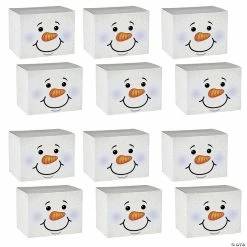 Brand new ⌛ Bulk Snowman Gift Boxes - 60 Pc. 😉