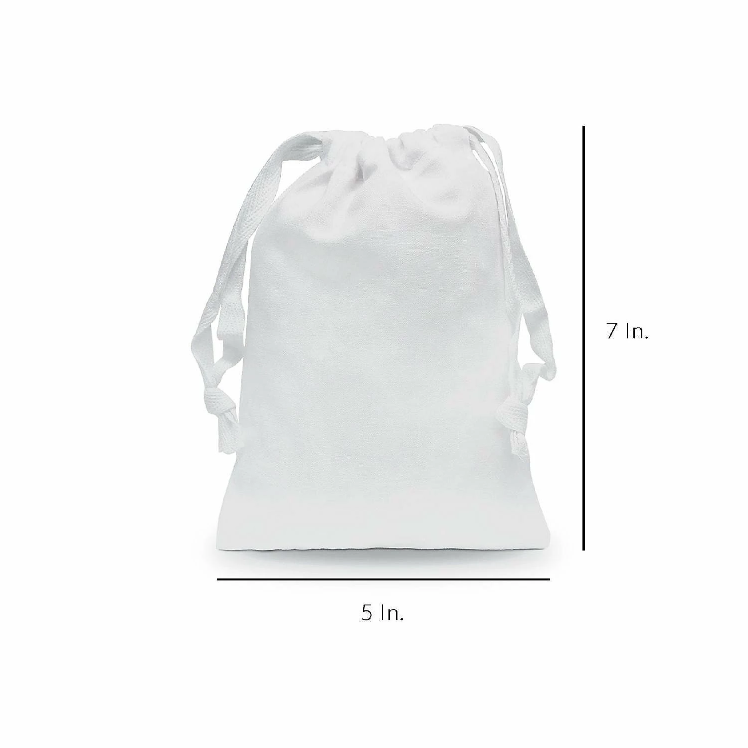 Best deal π Drawstring Gift Bags - 12 Pack 5x7 Inch Small Bright White Muslin Cotton Cloth Pouches in Bulk, π¬ Candy, Parties, Wedding Favors, Soaps, Treats, Crafts π 6 Best deal π Drawstring Gift Bags - 12 Pack 5x7 Inch Small Bright White Muslin Cotton Cloth Pouches in Bulk, π¬ Candy, Parties, Wedding Favors, Soaps, Treats, Crafts π - Image 4