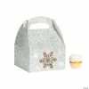 Brand new 🌟 Galvanized Silver Snowflake Treat Boxes - 6 Pc. 😍