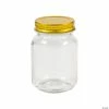 Budget 🤩 Mini Mason Favor Jars with Gold Lid – 12 Pc. ✨ -Outlet Containers Store mini mason favor jars with gold lid 12 pc 14092242