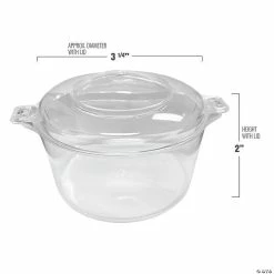 Best Pirce ✔️ Premium 3.4 oz. Clear Disposable Plastic Mini Pots - 288 Pc. ❤️ -Outlet Containers Store premium 3 4 oz clear disposable plastic mini pots 288 pc 14109090 a02