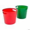 Budget β€οΈ Red & Green Bucket Assortment - 4 Pc. 𧨠2 Budget β€οΈ Red & Green Bucket Assortment - 4 Pc. 𧨠-Outlet Containers Store red and green bucket assortment 4 pc 14151784