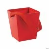 Top 10 🎉 Buckets With Ribbon Handle - 6 Pc. ⭐ 1 Top 10 🎉 Buckets With Ribbon Handle - 6 Pc. ⭐ -Outlet Containers Store red candy buckets with ribbon handle 6 pc 3 2623