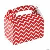 Hot Sale 🌟 Chevron Favor Boxes - 12 Pc. 🥰 -Outlet Containers Store red chevron favor boxes 12 pc 13668195