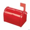 Cheap 🎁 Red Tinplate Mini Mailbox Favor Container 🔔 -Outlet Containers Store red tinplate mini mailbox favor container52 50b