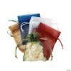 Hot Sale 🎁 Sheer Drawstring Treat Bags - 12 Pc. 💯