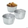 Budget ✨ Silver Foil Treat Cups - 25 Pc. 🎉 -Outlet Containers Store silver foil treat cups 25 pc 14123479