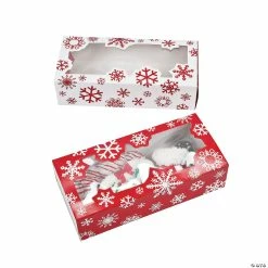 Cheap 😉 Snowflake Cookie Boxes - 12 Pc. 👏