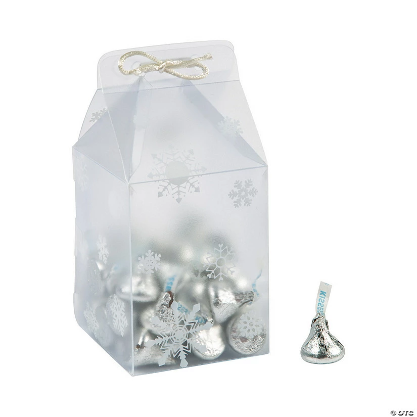 Buy π White Vellum Snowflake Treat Boxes - 6 Pc. π 3 Buy π White Vellum Snowflake Treat Boxes - 6 Pc. π